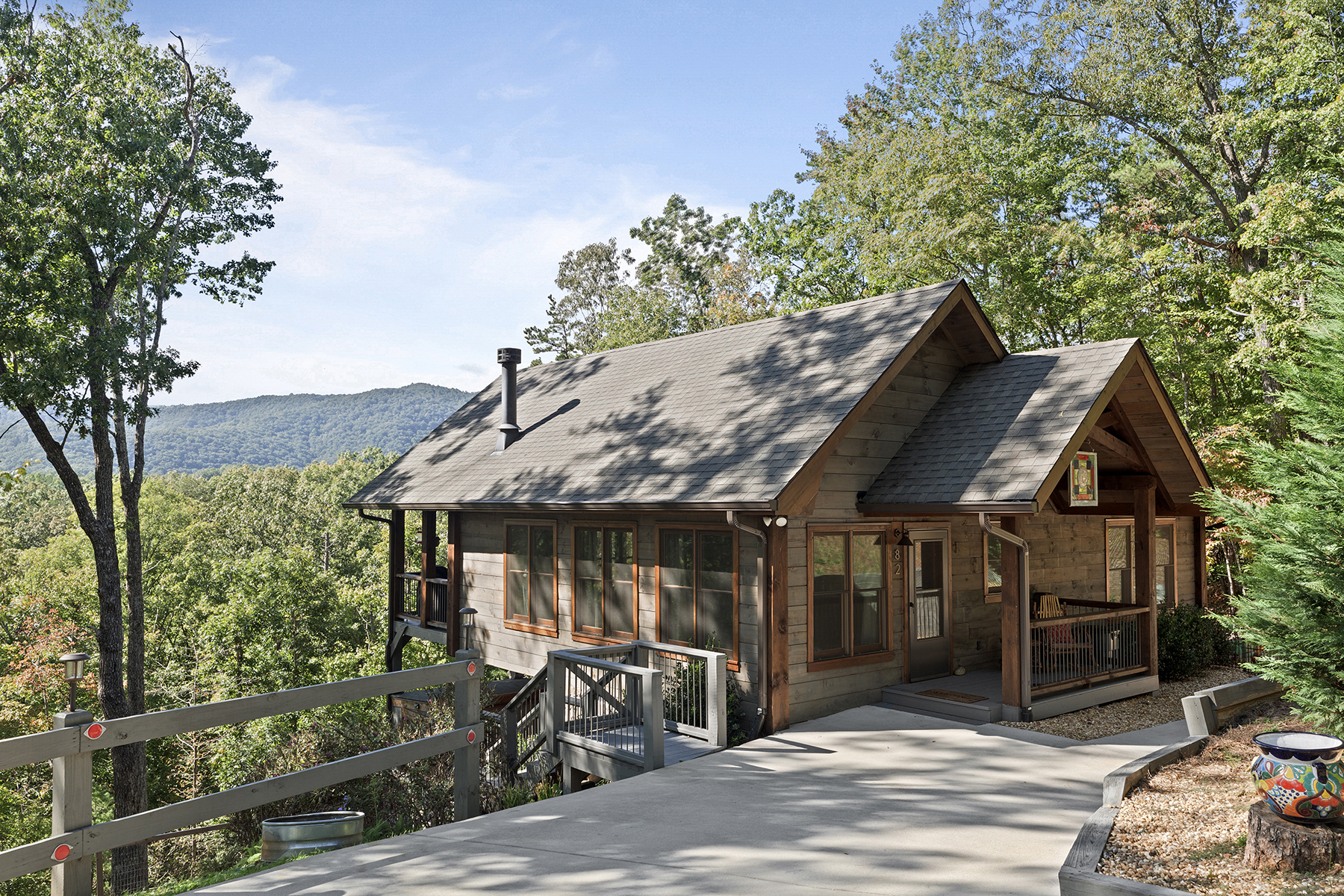 A Custom Built Home in the Blue Ridge Mountains