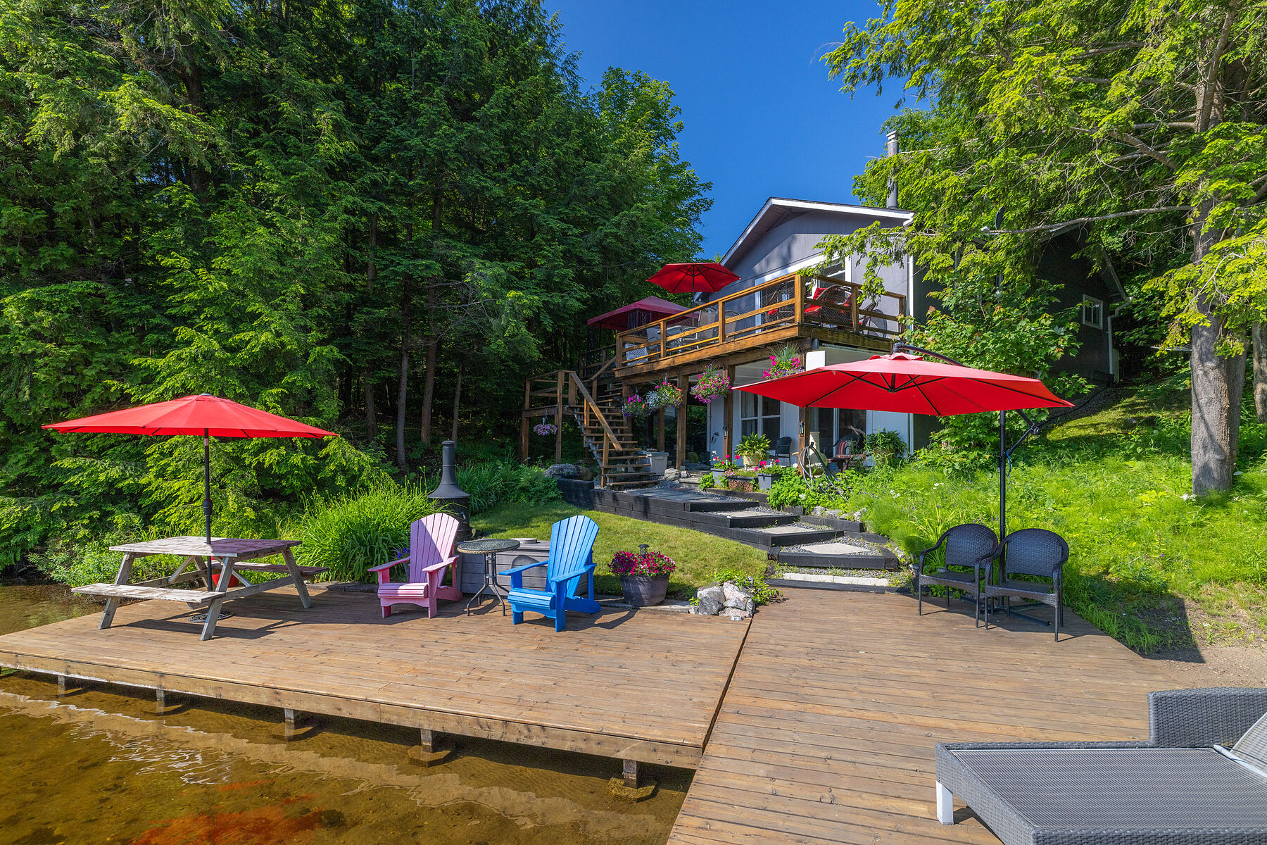 Peaceful Bass Lake Cottage