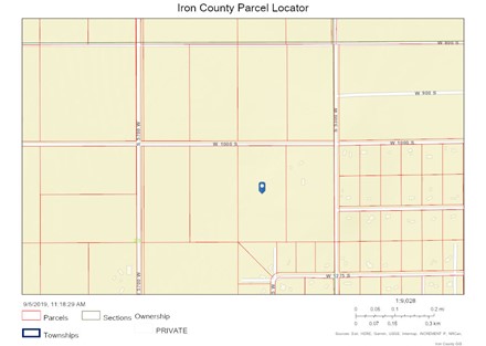 Parcel Map with Streets