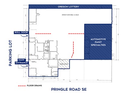 2651 Pringle Rd Floor Plan_Floor Drains