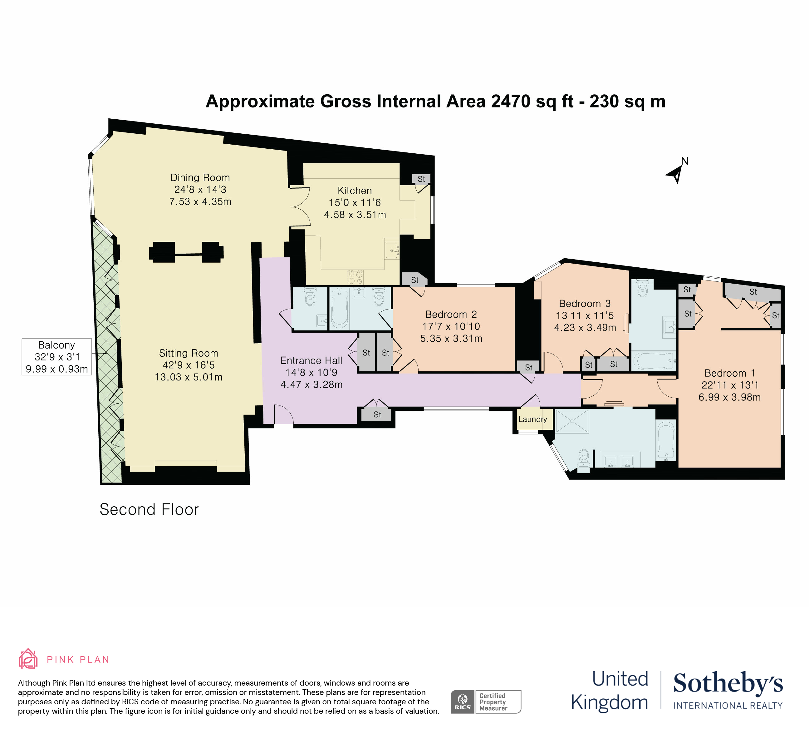 Unique three bedroom apartment in Chelsea