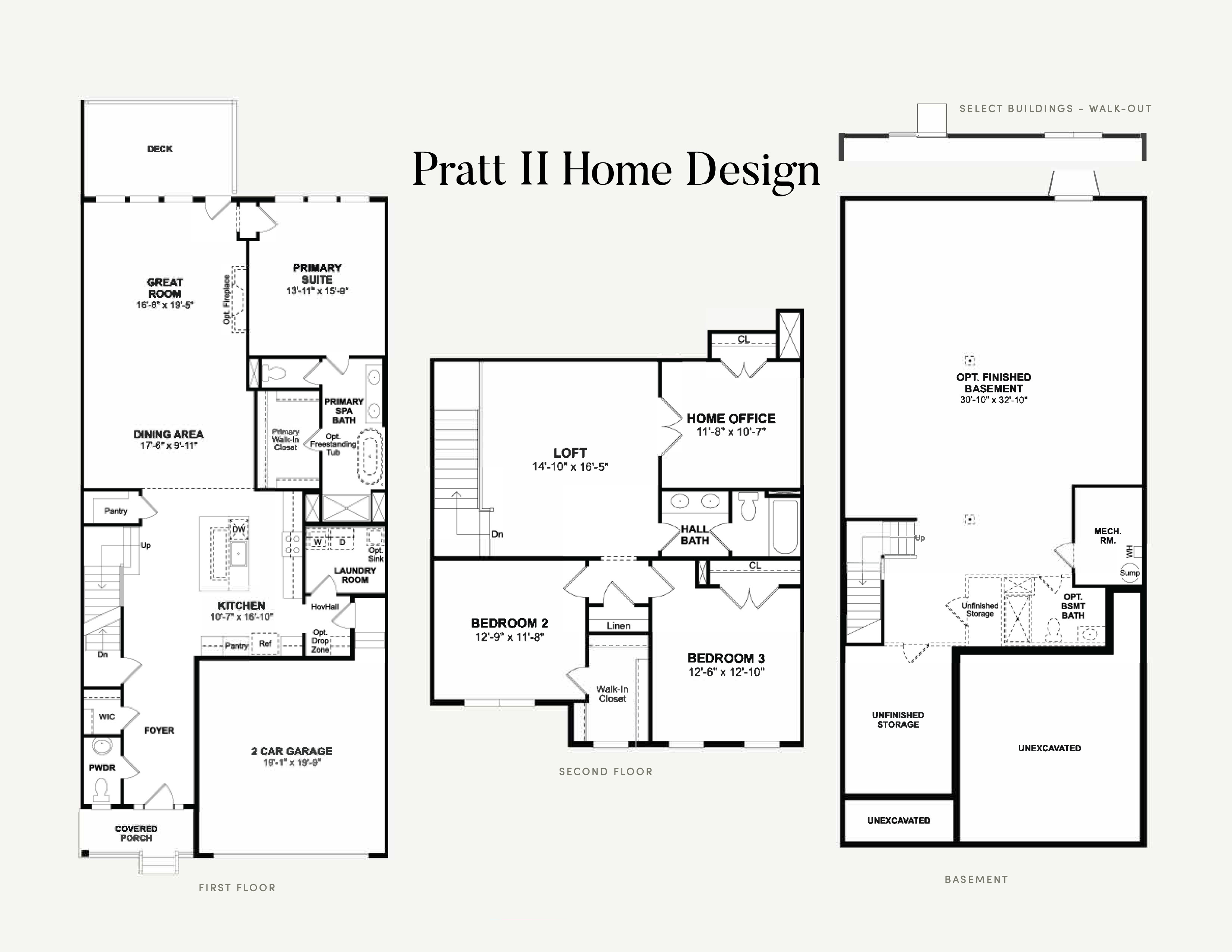 New Pratt II unit in The Enclave at Hillandale