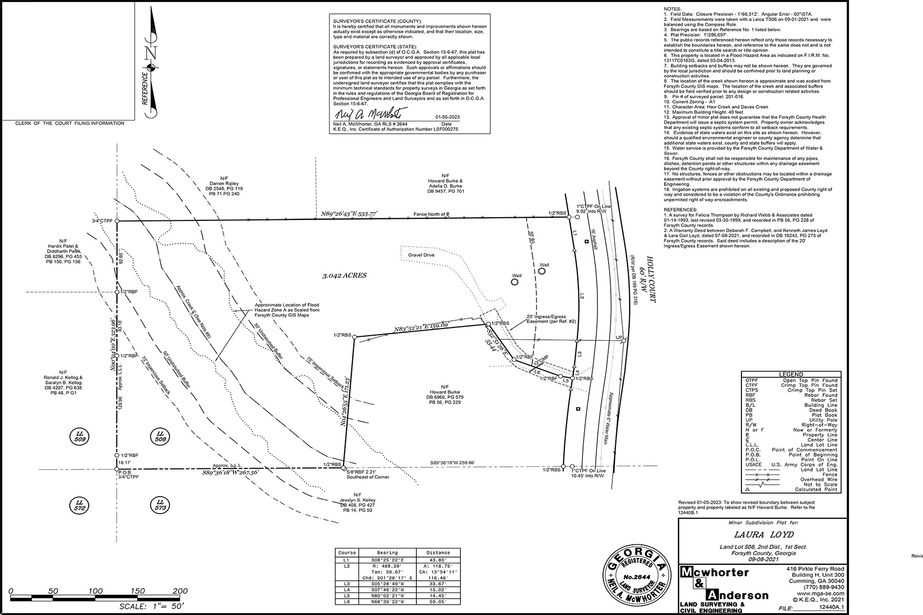 Private Three +/- Acres for a Custom Build