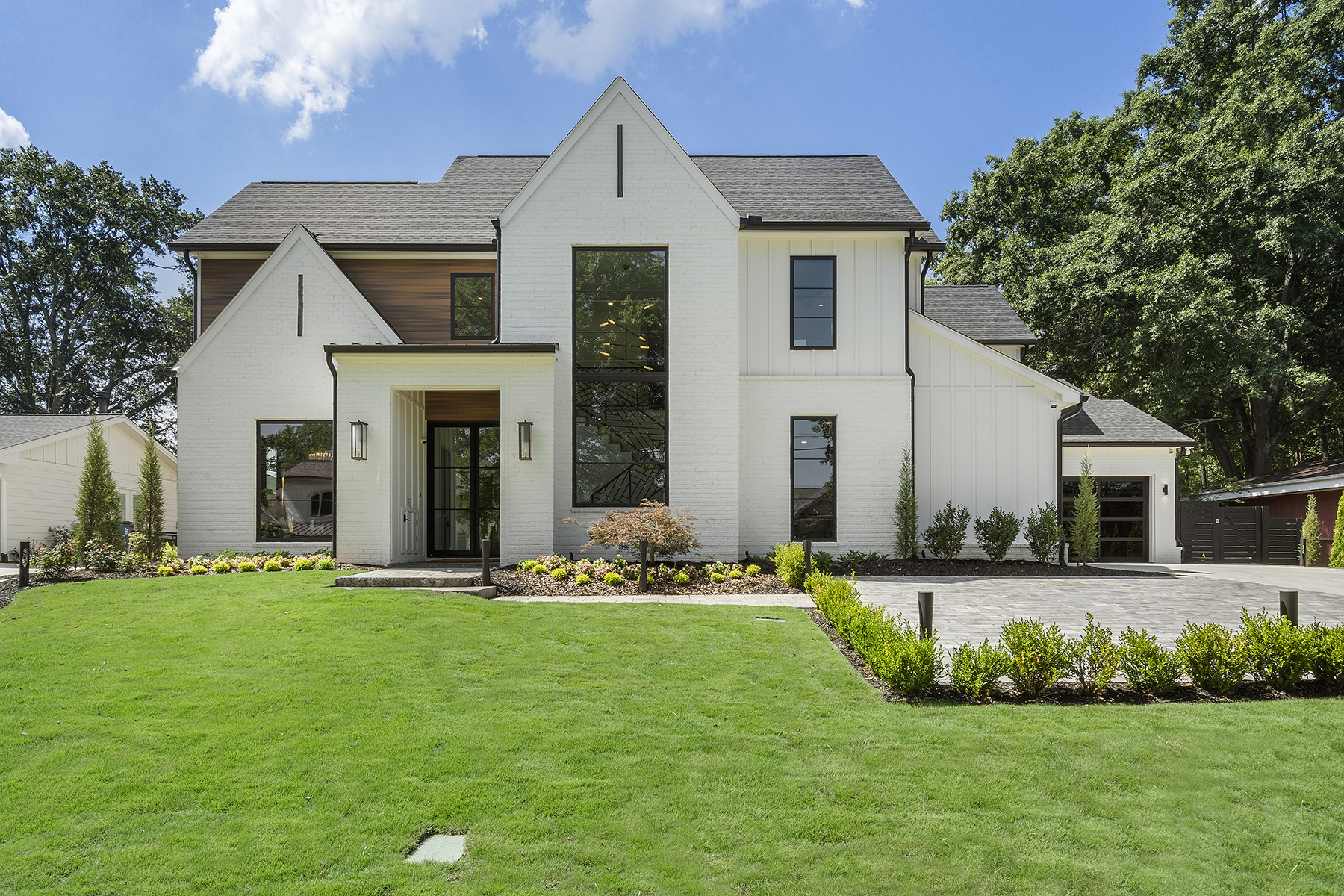 Stunning Contemporary Farmhouse Impresses Inside and Out