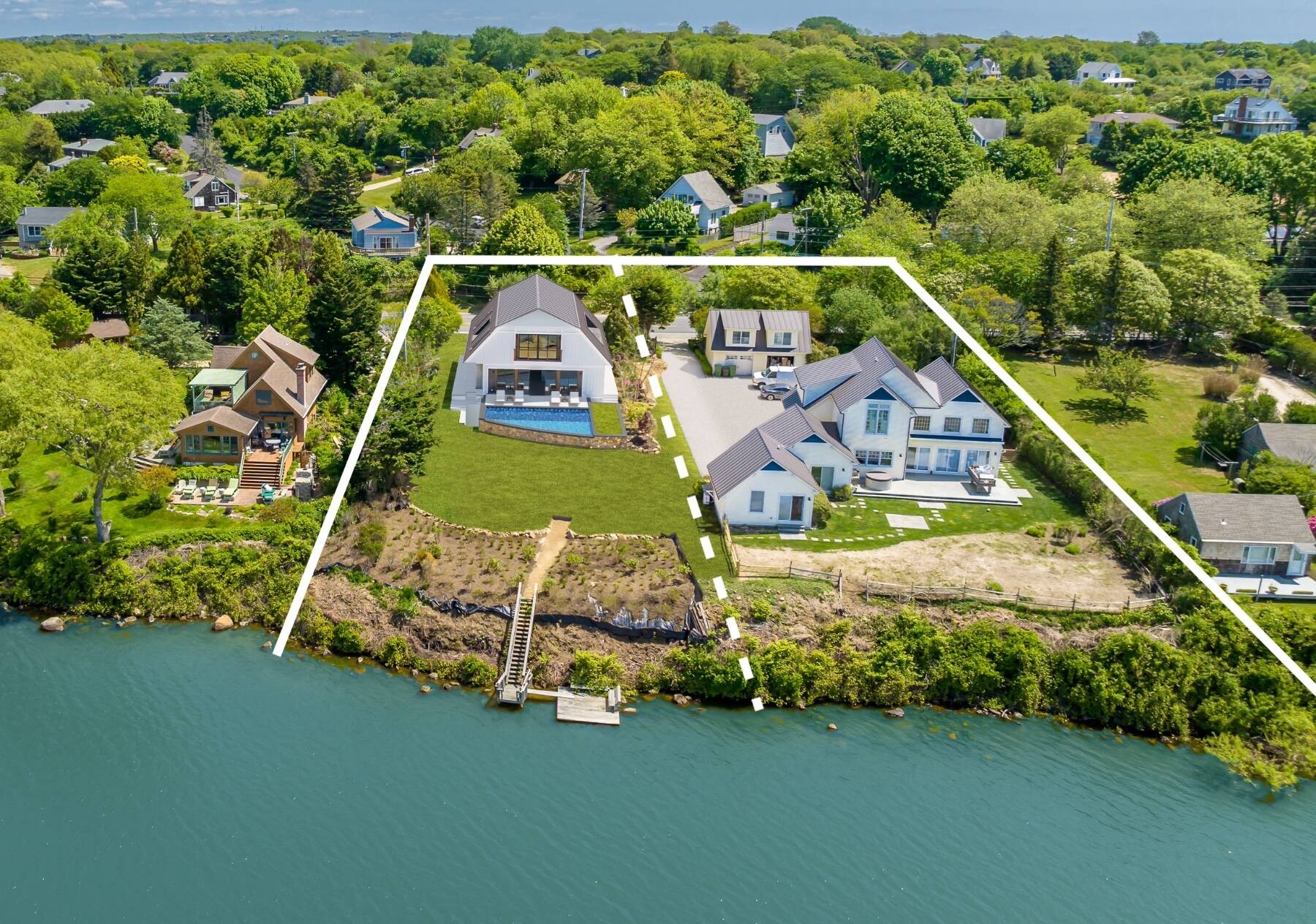 Ultimate Montauk Waterfront Compound