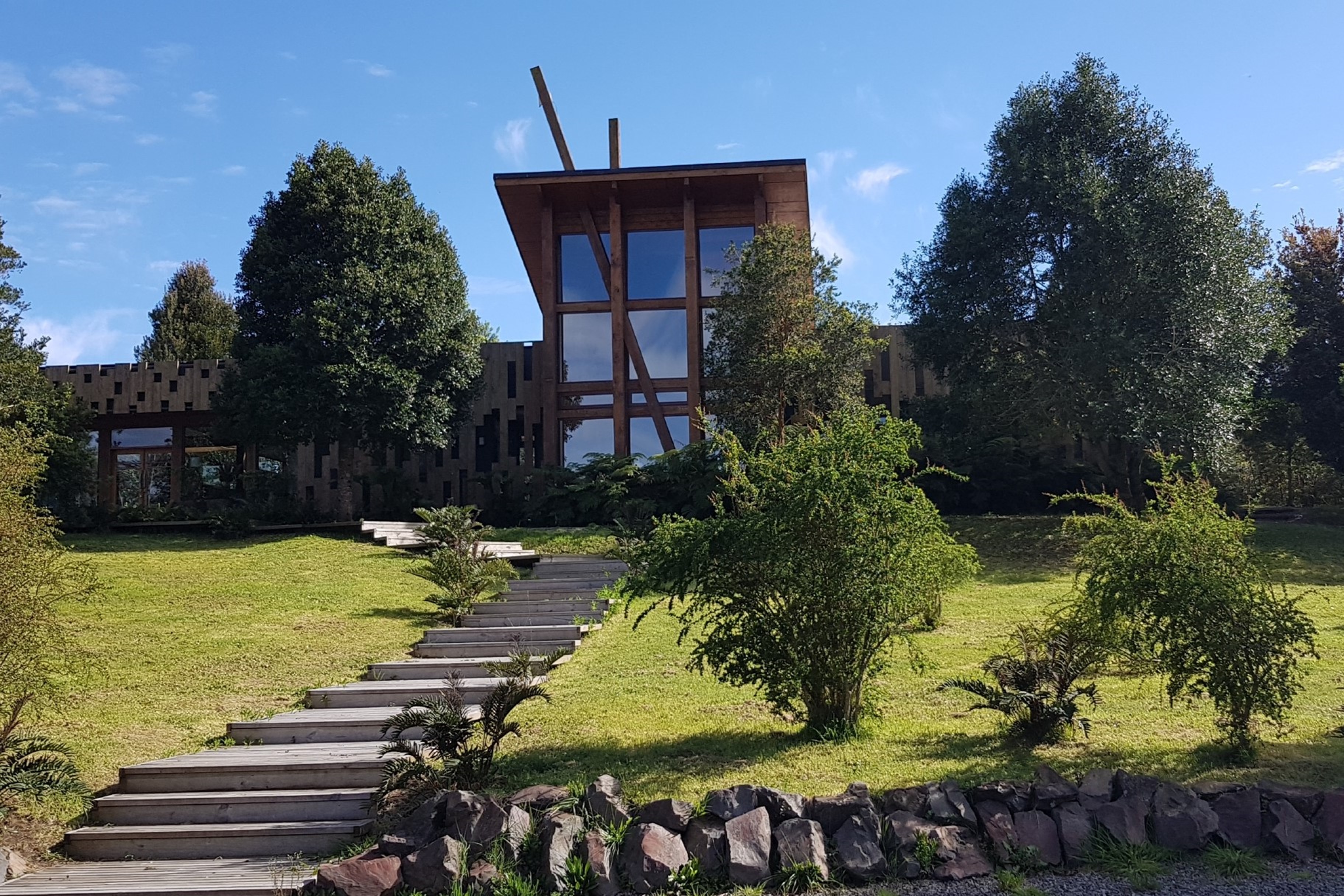 Cantarias Lodge in Lake Puyehue with Lakeshore and Beach