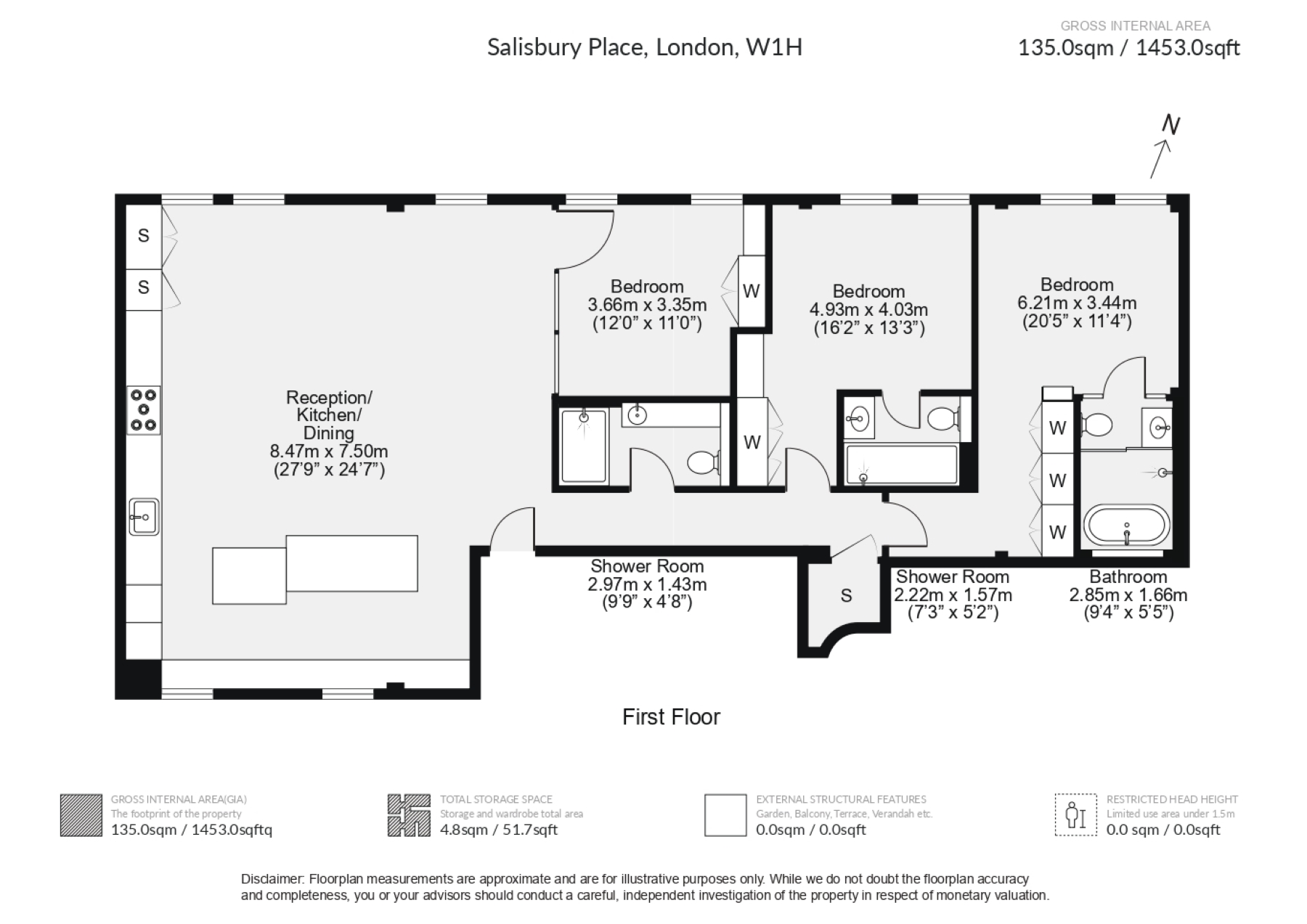 Wonderful three-bedroom apartment set on a coveted mews in Marylebone