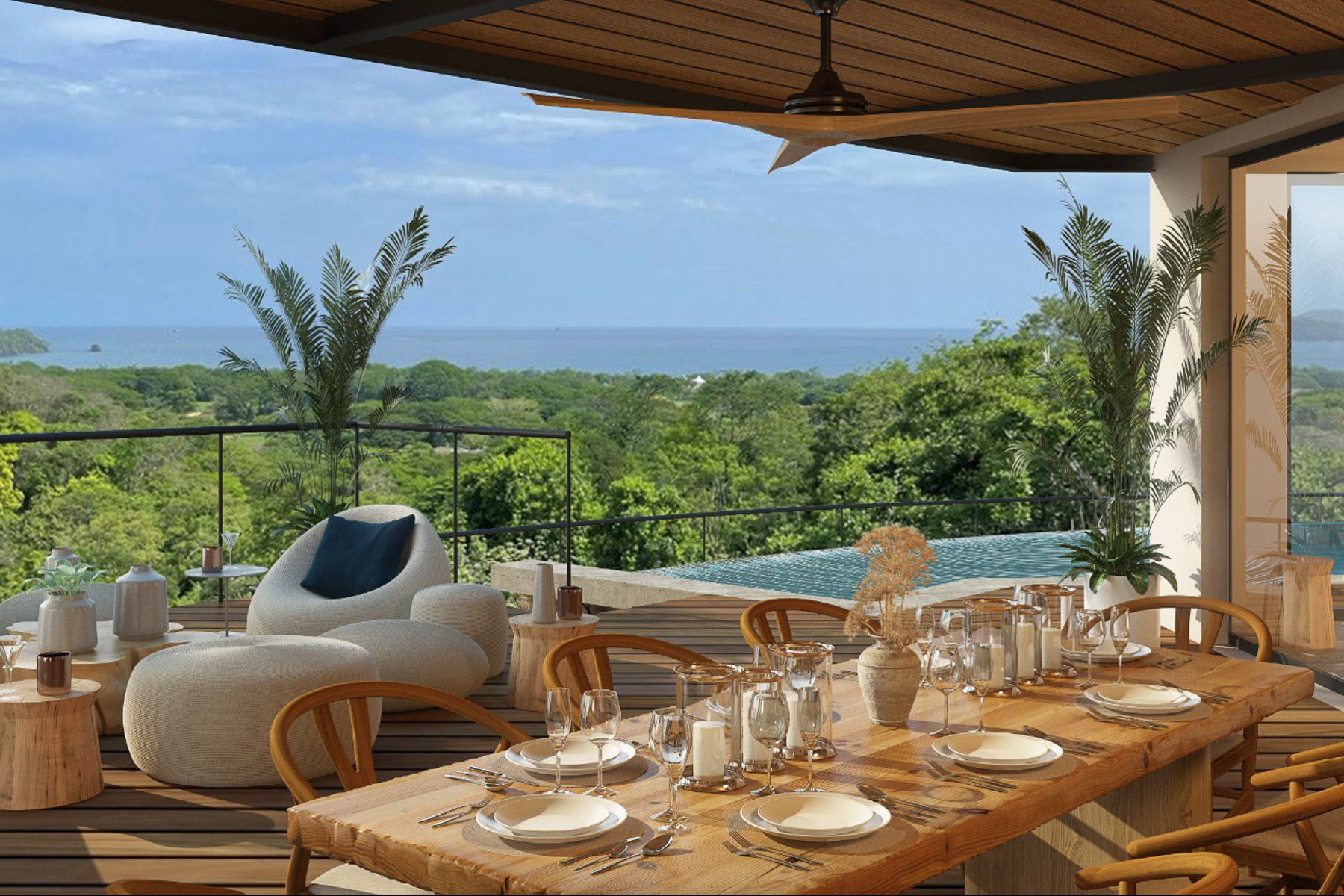 Hilltop Ocean View Tamarindo Villa