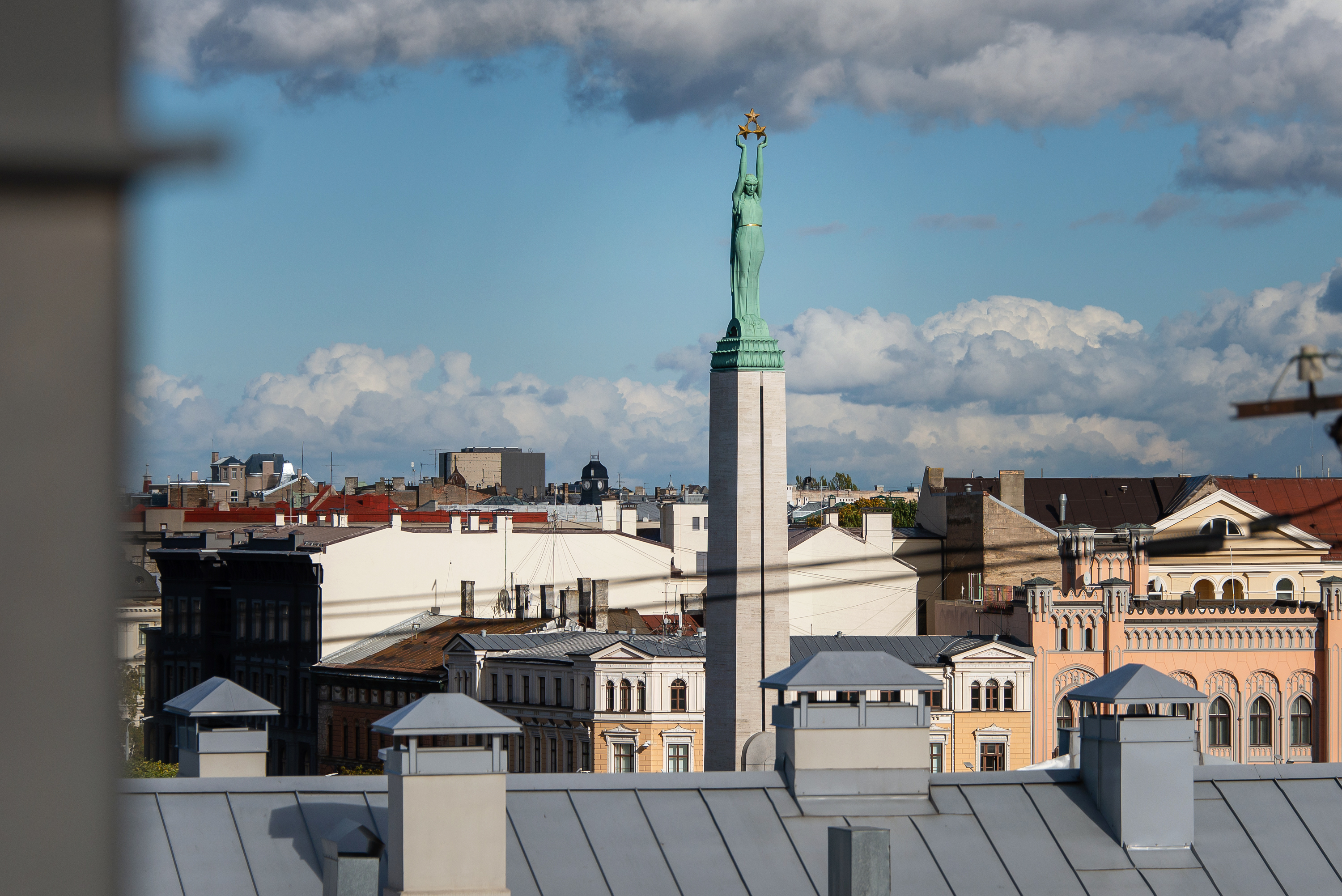 Exclusive apartment above the roofs of Old Riga