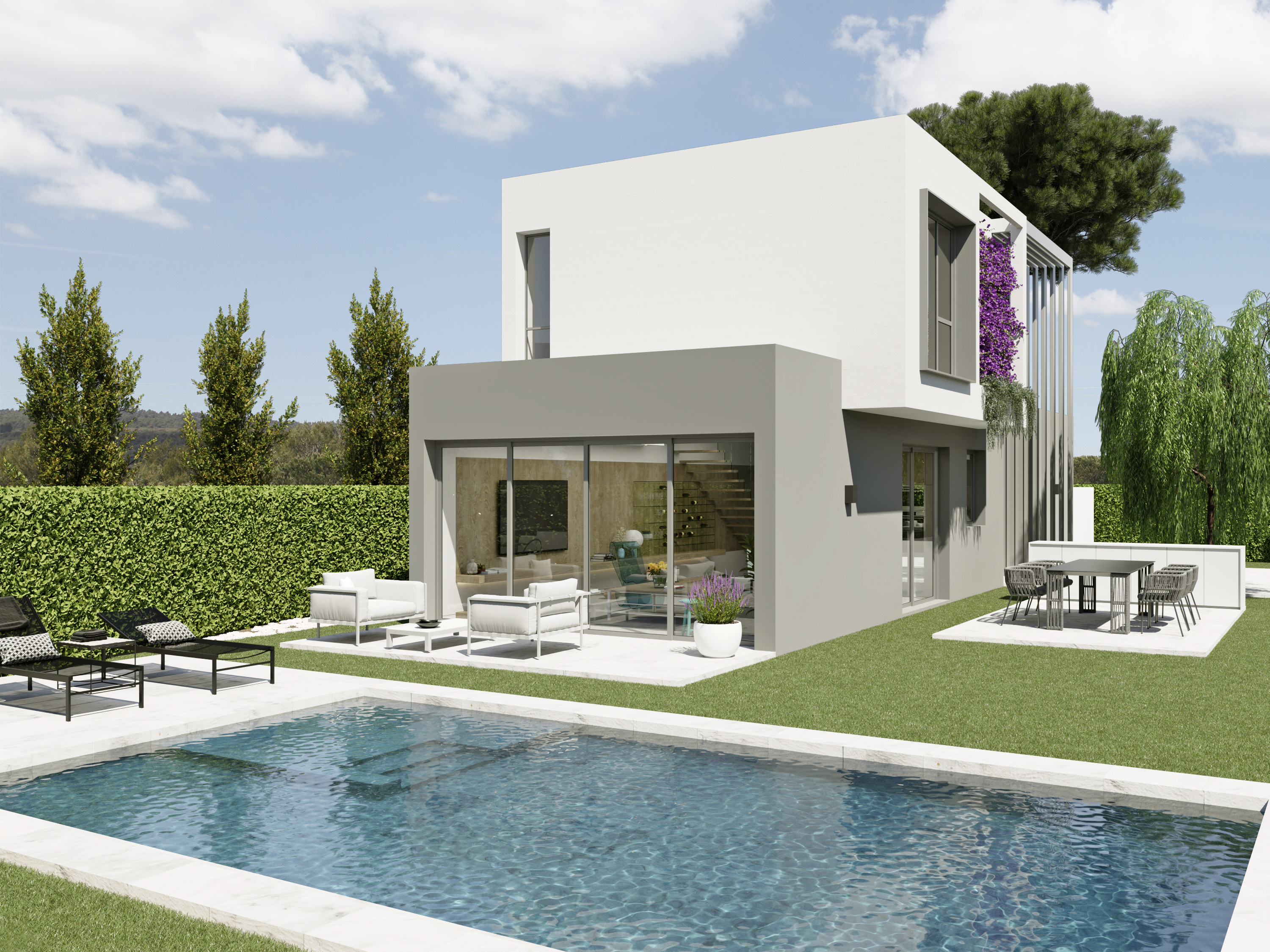 Brand new contemporary villa in la Font