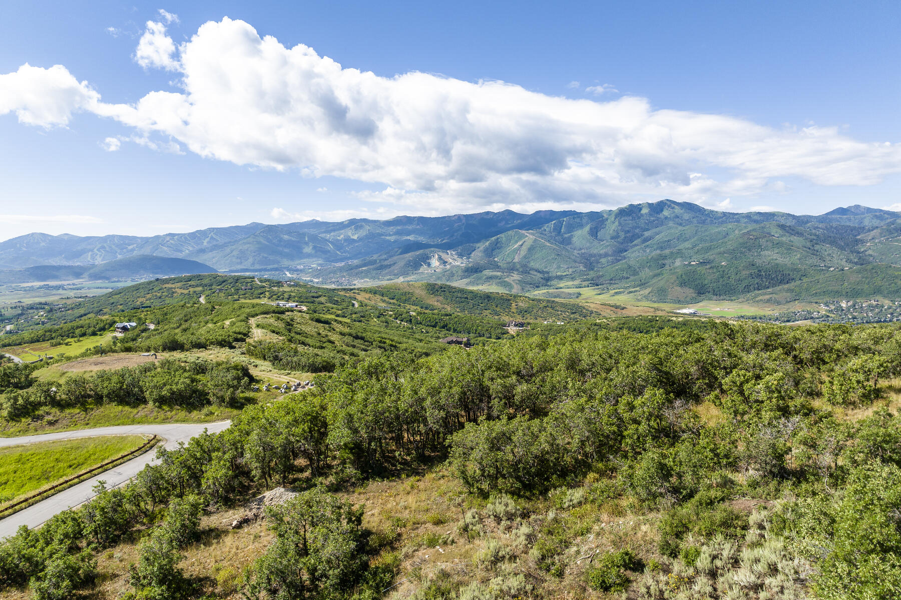 15 Acre Gated Park City Parcel with the Biggest Ski Hill Views