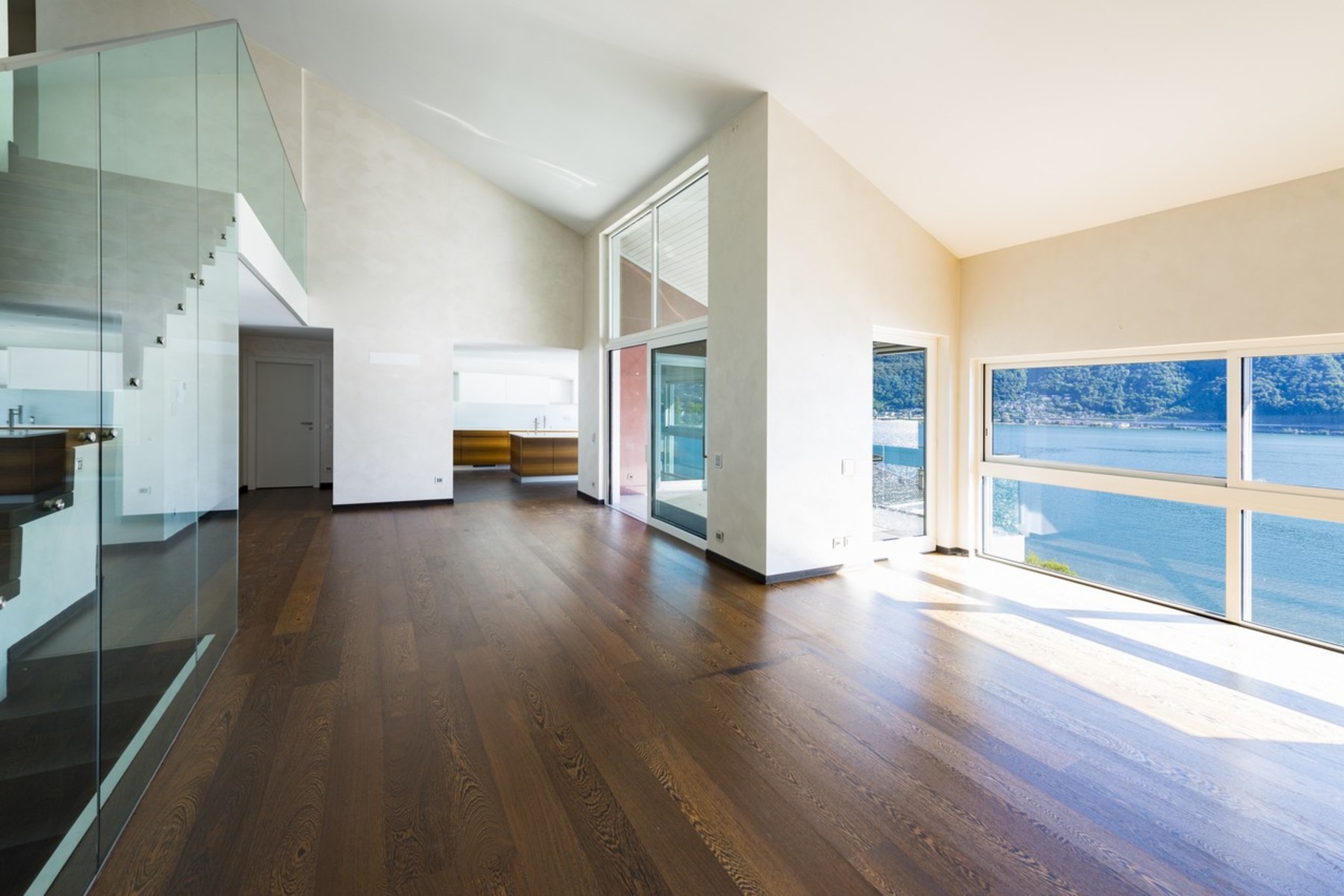 Modern Attic with boat place