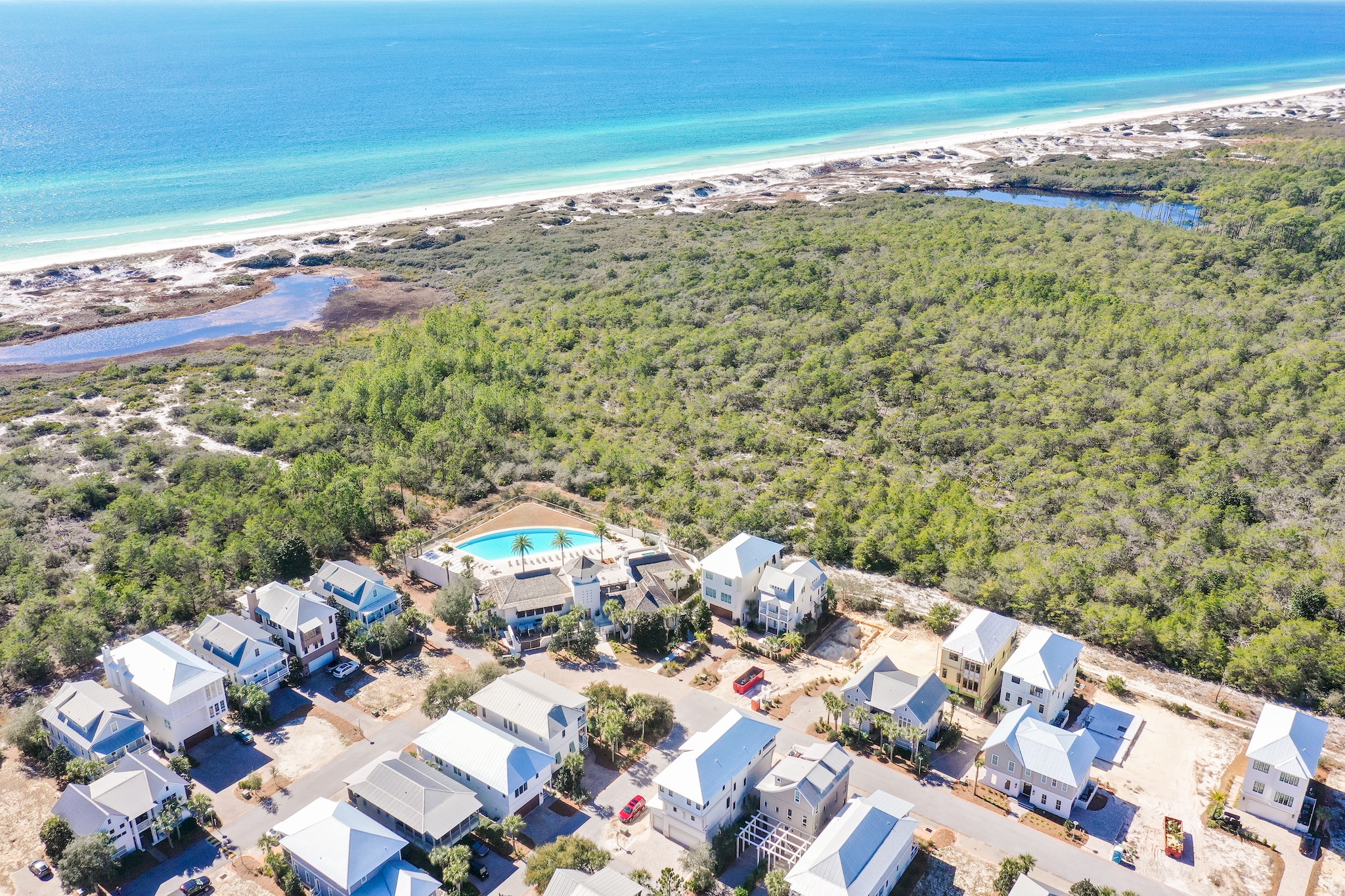 Vacant Lot With Water Views In Gated Community On 30A