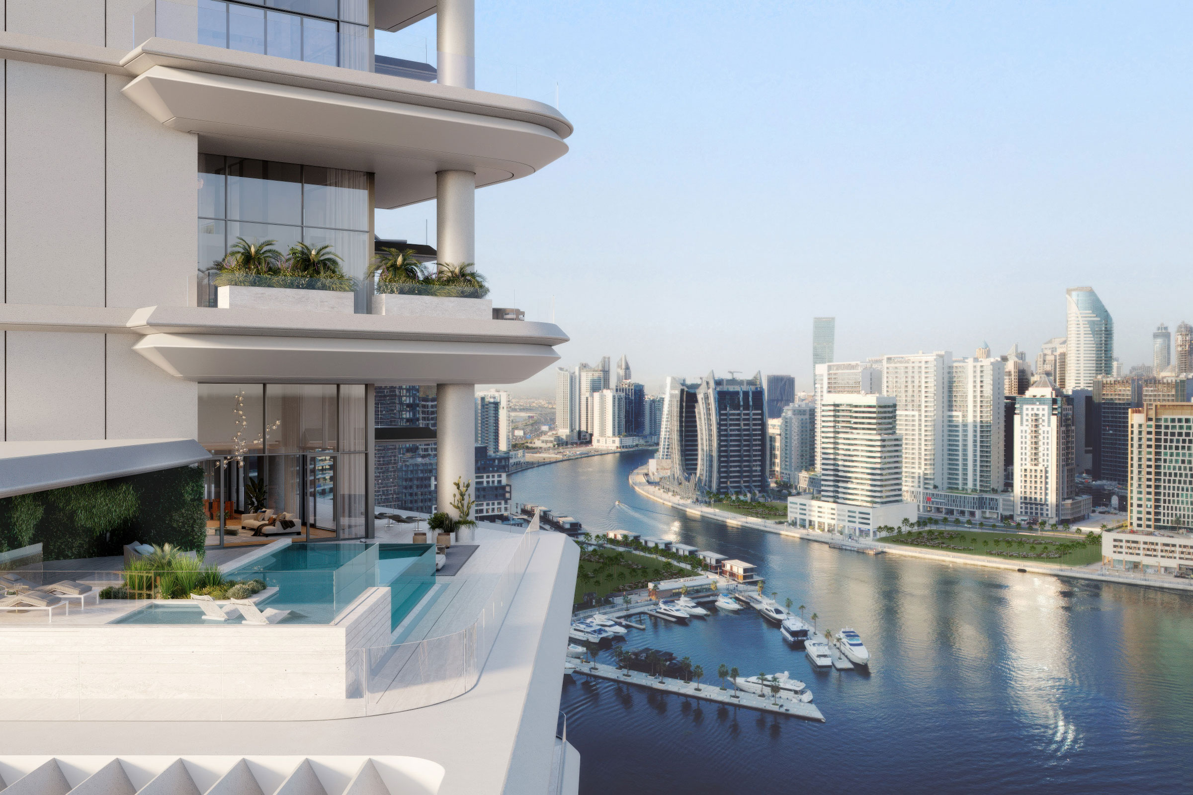 Spacious Sky Residence with Marina View